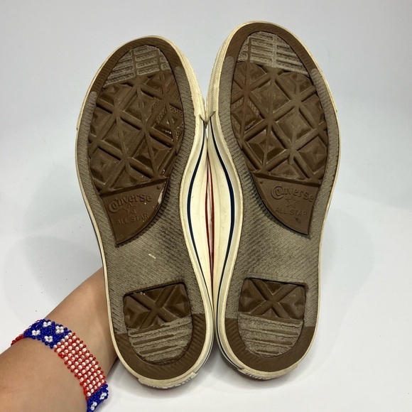 Converse off white sneakers size 7 - Picture 5 of 6